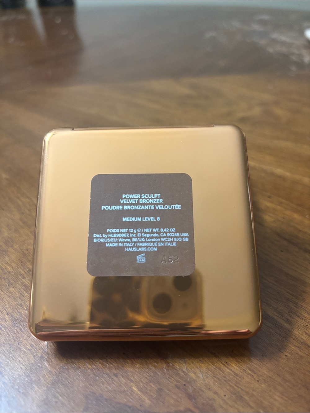 Haus Labs By Lady Gaga Power Sculpt Velvet Bronzer - Medium Level 8 - Picture 2 of 4